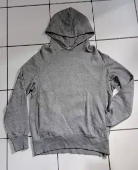 Hoodie uniqlo abu abu