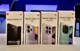 Murah New Redmi Note 14 5G 8/256 grs resmi, bs kredit/bs TT