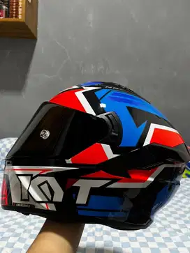 Helm KYT NFR Artwork red blue