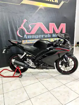 Yamaha All New R15 VVA V3 TH 2018 ODO 8rb matte black cakep pol
