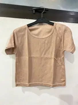 Kaos croptop yuk
