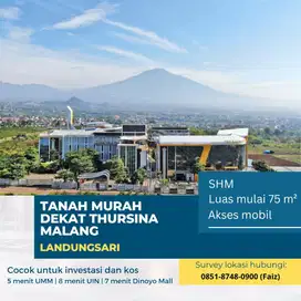 Kavling Murah 7 Menit Kampus UMM Klandungan Malang