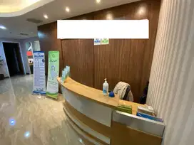 Dijual office space full furnished di jalan Jenderal Sudirman