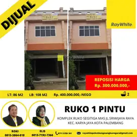 Ruko dijual di Palembang