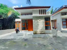 Rumah Murah Barat Kota Bantul Lingkungan Cluster padat penduduk.