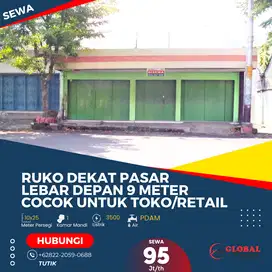Ruko Solo Kota Lokasi Premium Lebar Depan 9 m2