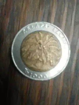 Jual koin 1000 kelapa sawit thn 1996 ada 1 koin
