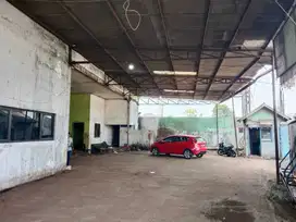 Dijual Gudang luas 1020m² akses konteiner 40Feet