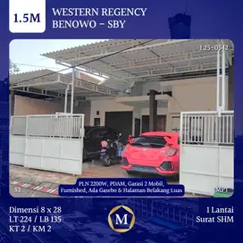 Rumah Western Regency Sememi Benowo dkt Tandes Tol Margomulyo Pakal