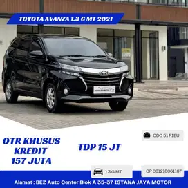 LOW KM Toyota Avanza 1.3 G MT 2021 Hitam
