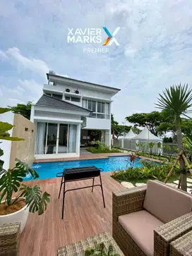Dijual rumah baru citragarden malang kolam renang keren minimalis