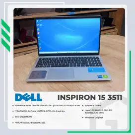 DELL INSPIRON 15 3511 MULUS COCOK BUAT GRAFIS DAN GAME