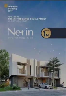 Dijual Rumah giantara Serpong City kawasan Cicayur