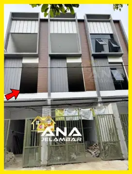 ANA RUMAH BARU UK 4.5X20M DI KOMPLEK KAVLING POLRI JELAMBAR