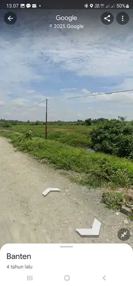 Dijual Cepat Tanah 2,7ha Balaraja Timur Banten