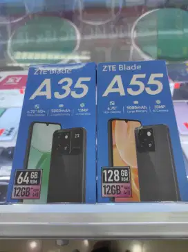 ZTE A35 4/64 & A55 4/128 baru garansi resmi bisa TT bisa kredit