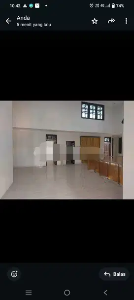 Disewakan Rumah untuk usaha lokasi Tanah Abang Jak Pus