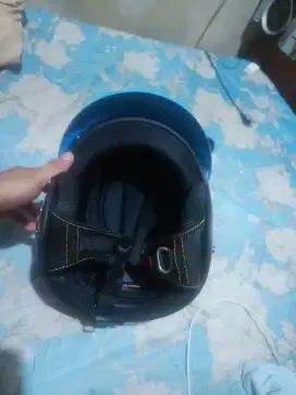 Helm Cargloss retro uK L baru 3hari pemakean