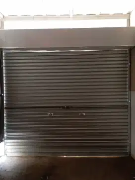 Rolling door almunium murah