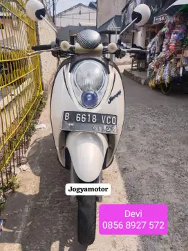 Honda scoopy karbu th 2010 motor second murah meriah