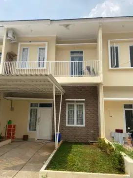 rumah luas minimalis 3 KT 2 KM dipusat kota cibinong free kanopi