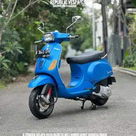 Vespa S 125 3Vie Tahun 2015 WARNA BIRU DOFF