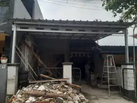 Bongkar atap lama dan pasang baja ringan