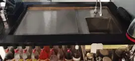 ICE BIN & BLENDER SINK