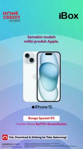 Kredit handphone promosi cicilan 0% mulai dari Rp 970 ribuan/bulan