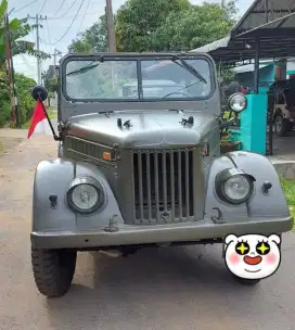 Jeep Gaz Rusia Barang Langka Mesin Asli