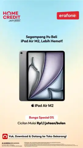 Bisa credit iPad cicilan pasti mulai dari Rp 1,1 jutaan/bulan