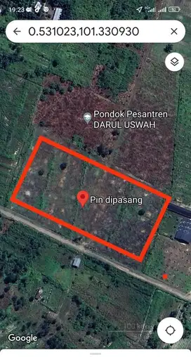 DI JUAL TANAH di Garuda Sakti Km 9