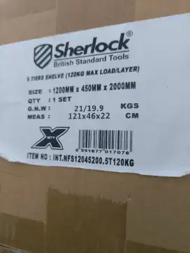 Rak Besi / Susun / Kawat / Serbaguna Sherlock 5 Tingkat Kota Bekasi