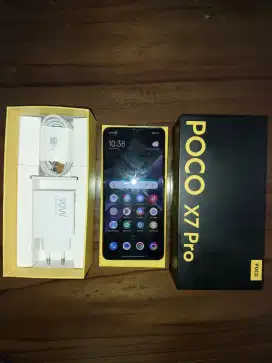 Poco X7 pro 12/512 fullset mulus like new