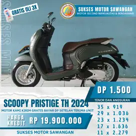 Terima tuker tambah dengan motor lama anda guys HONDA SCOOPY TH 2024