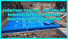 Roof Tank, Tangki Air, Panel tank, Toren Air, Tangki Rooftank Kotak, T