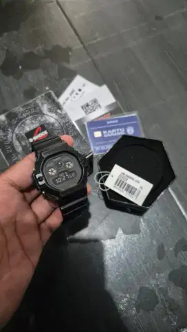 Gshock DW5600 Black Black Fullset