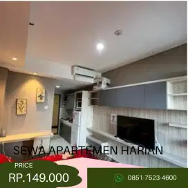 Sewa apartemen harian grand Kamala lagoon bekasi