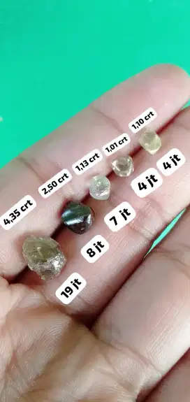 Intan mentah Banjar bahan Berlian