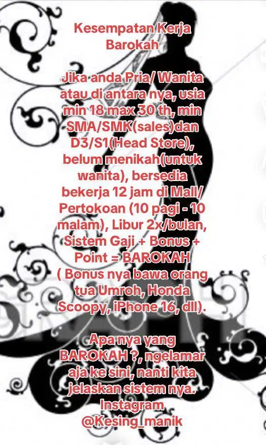 Lowongan Kerja SPG