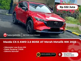 [LOW KM 8RB] Mazda CX5 CX 5 AWD 2.5 Sunroof BOSE AT Merah Metalik 2023