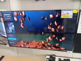 Cicilan Hisense Led smart Android TV Black