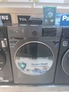 TCL WASHER 10KG + DRYER 7KG – GRAY
