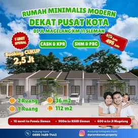 Hunian Cantik Lokasi Strategis dekat Pusat Kota di Jl Magelang