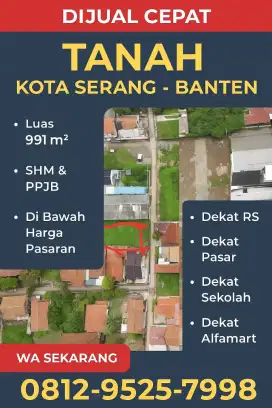 Jual tanah murah BU pemilik langsung
