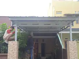 Canopy rumah Baja Ringan Galvalum