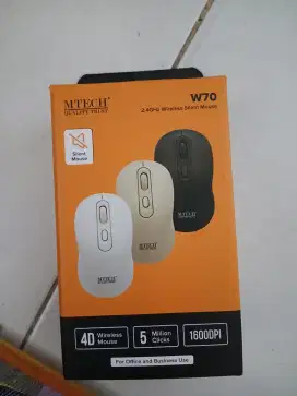 Mouse wireless Bluetooth merk mtech w70 silent