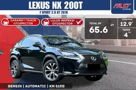 LEXUS NX 200 T F SPORT 2016 2.0 AT PANORAMIC LOW KM.51RB PJK PJG#F3ST