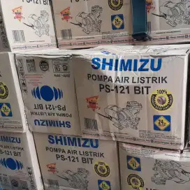 Pompa air sumur dangkal SHIMIZU PS 121 BIT Non otomatis