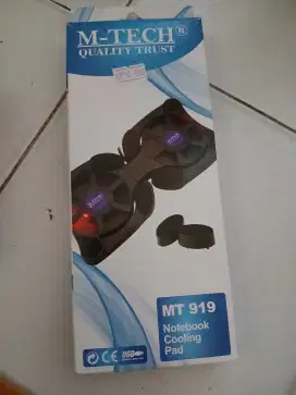 Fan cooler pendingin laptop merk mtech 919